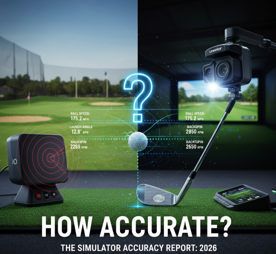 How accurate is a golf simulator compared to real life?