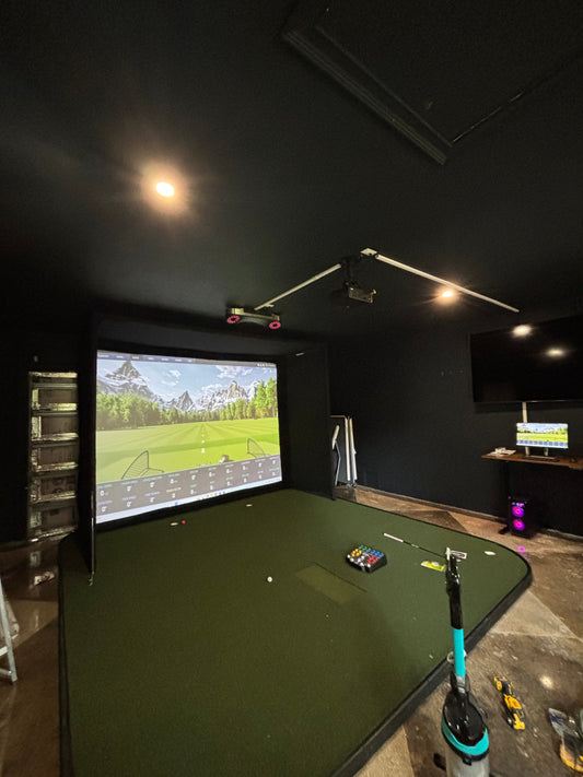 Built-In Screen vs. Golf Simulator Enclosure: Which Setup Is Right for You?