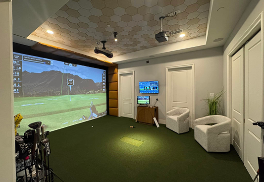 What are golf simulators used for?