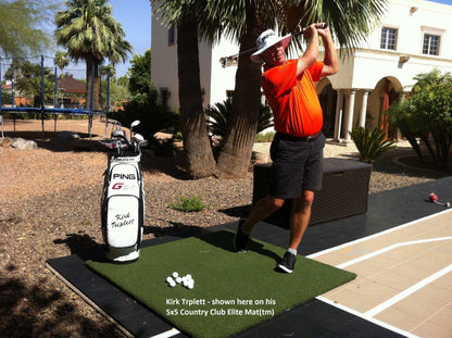 Country Club Elite Golf Simulator Hitting Mat