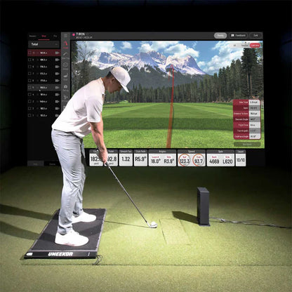 Uneekor EYE Mini Lite Cost Saver Golf Simulator Bundle
