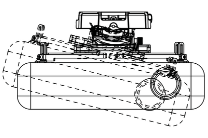 Flush-Mount Projector Mount