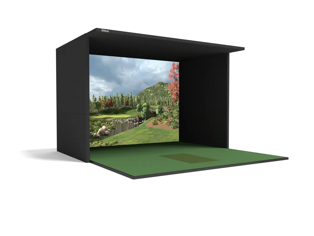 SimBooth 3 Golf Simulator Enclosure