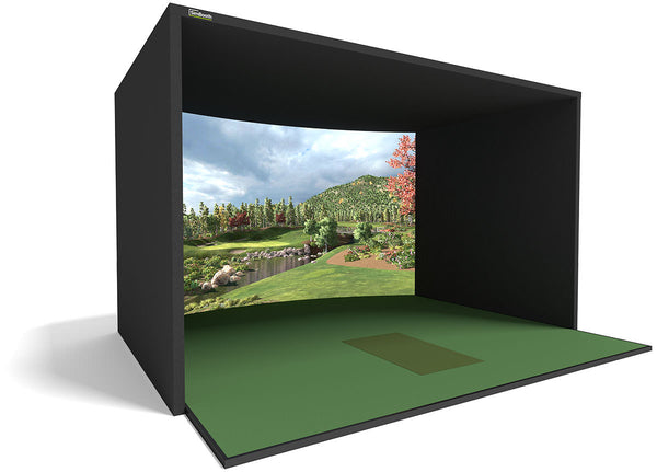 Simbooth 4 Golf Simulator Enclosure