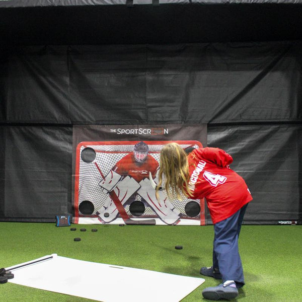 The SportsScreen Parlour Series Golf Simulator Enclosure