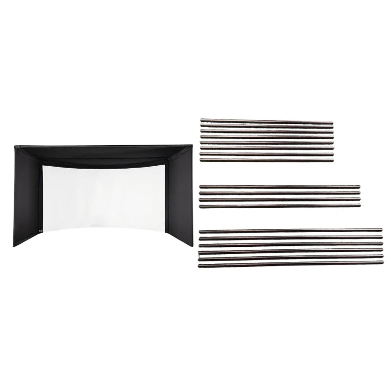 Carl's Place Pipe Framing Kit for Curved Golf Simulator Enclosure