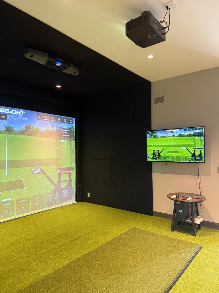 home golf simulator foresight alcon launch monitor in edison new jersey