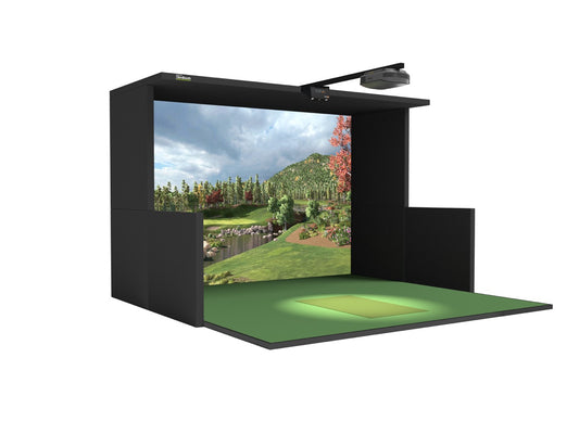 SimBooth Kit 2 with IDRA II Launch Monitor